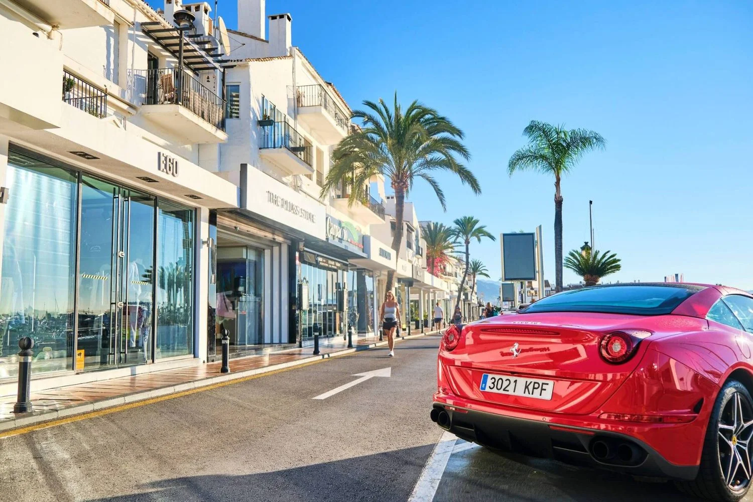 Marbella winkelen supercar